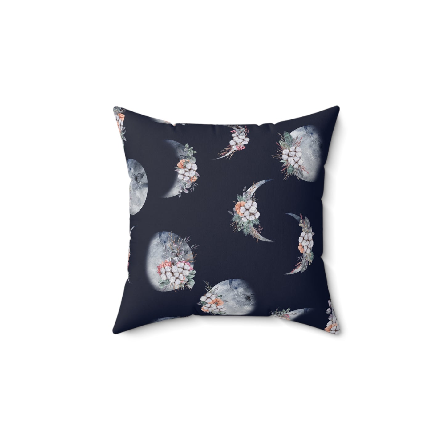 Lunar Garden Throw Pillow