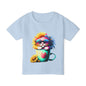 Cool Sunflower Kitten 2 Heavy Cotton™ Toddler T-shirt