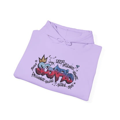 Scorpio Street Art Heavy Blend™ Hooded Sweatshirt