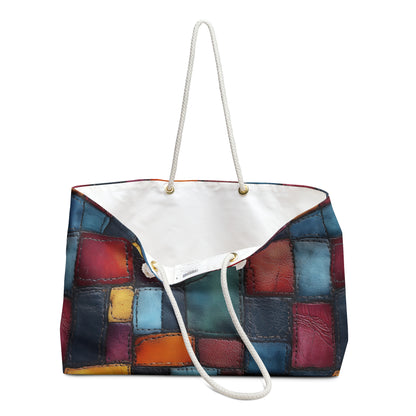Colorblock Craze Weekender Bag