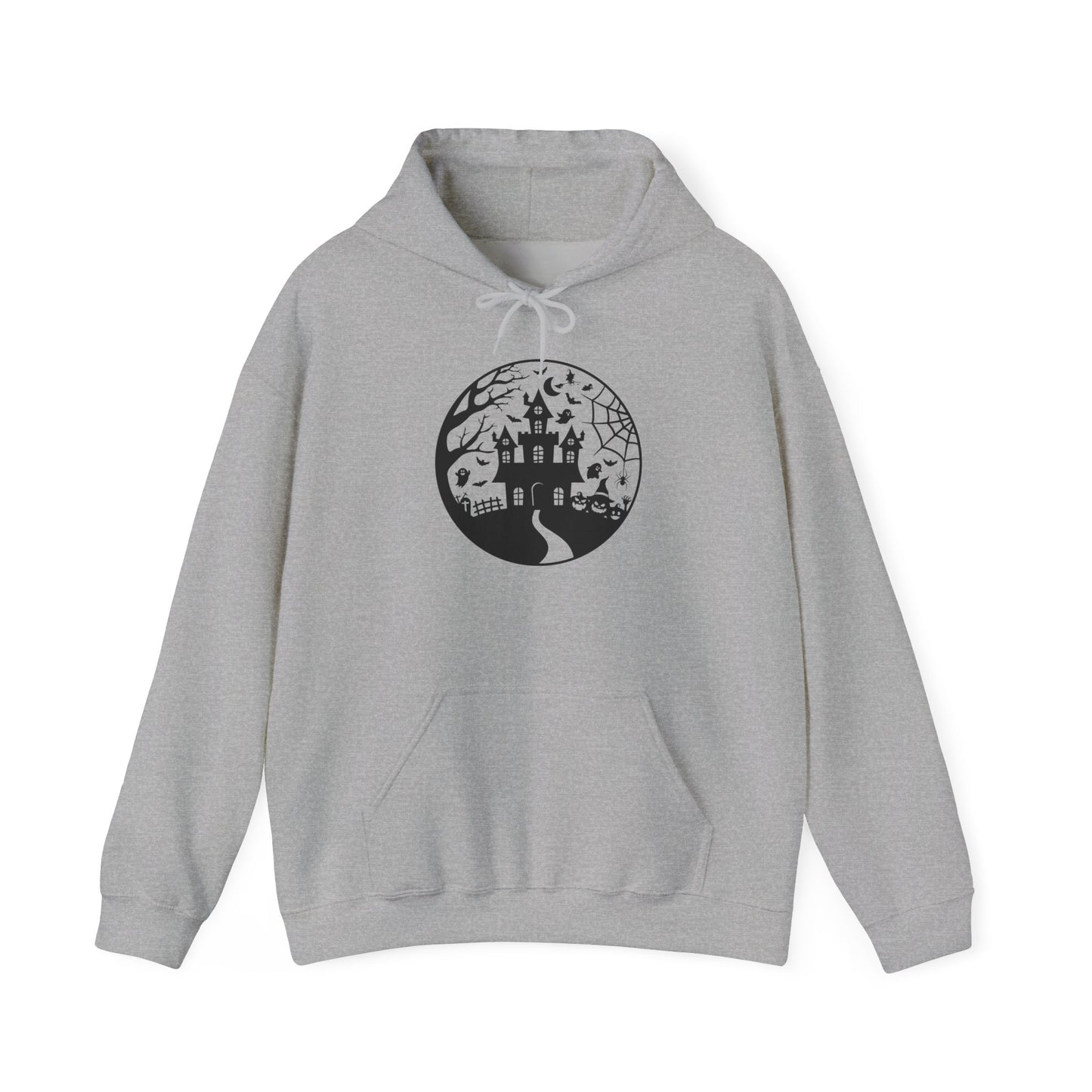Haunted House on the Hill Heavy Blend™ Hooded Sweatshirt