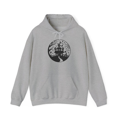 Haunted House on the Hill Heavy Blend™ Hooded Sweatshirt