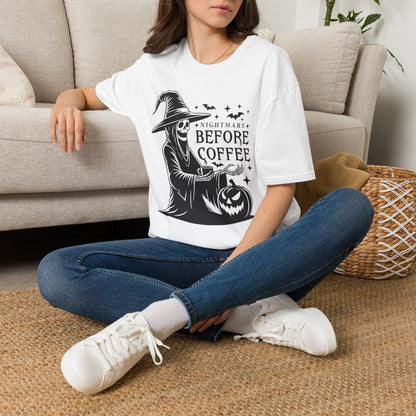 Nightmare Before Coffee Adult T-shirt