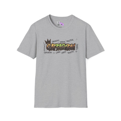 Capricorn Street Art Adult T-shirt