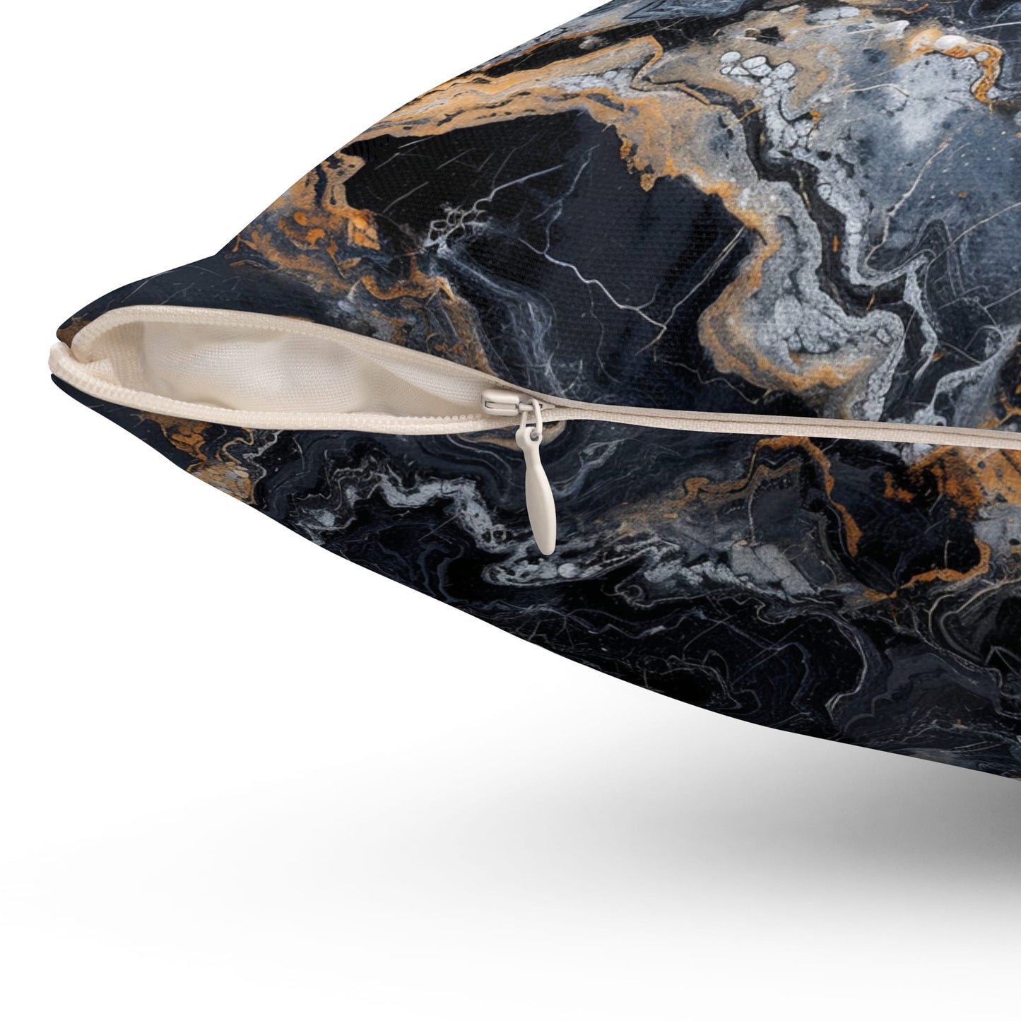 Moonspill Marble Throw Pillow