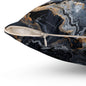 Moonspill Marble Throw Pillow
