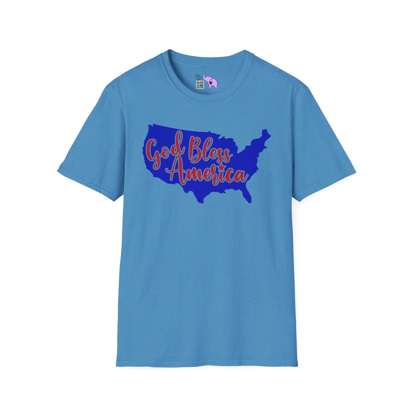 God Bless America Adult T-shirt