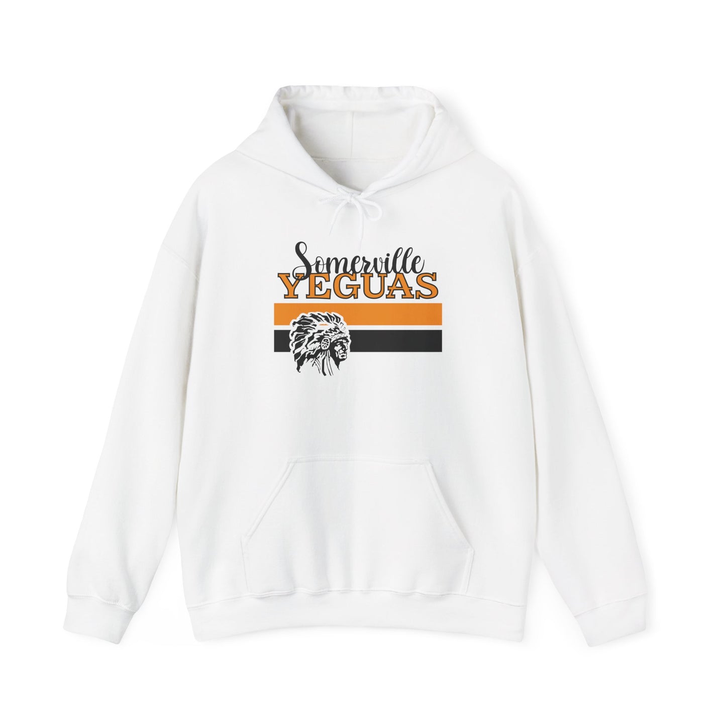 Somerville Yeguas w/Mascot Adult Heavy Blend™ Hooded Sweatshirt