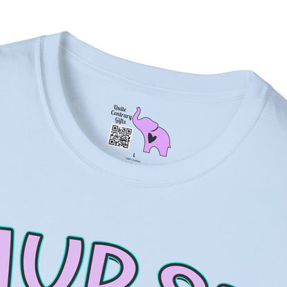 Nurse (Ribs & Flowers) Adult T-shirt