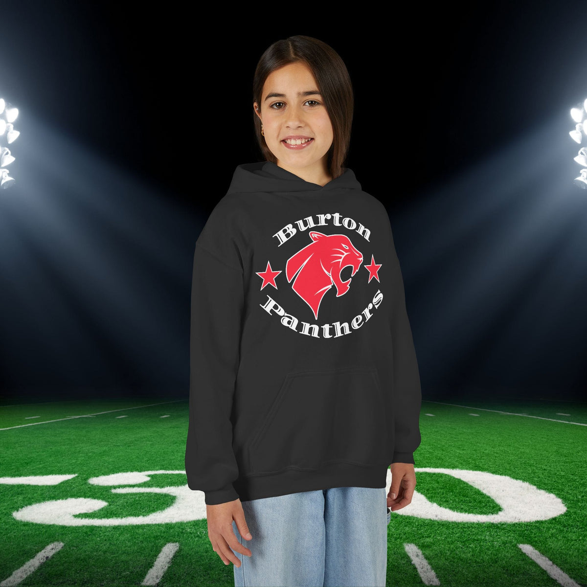 Burton Panthers Classic Youth Heavy Blend Hoodie
