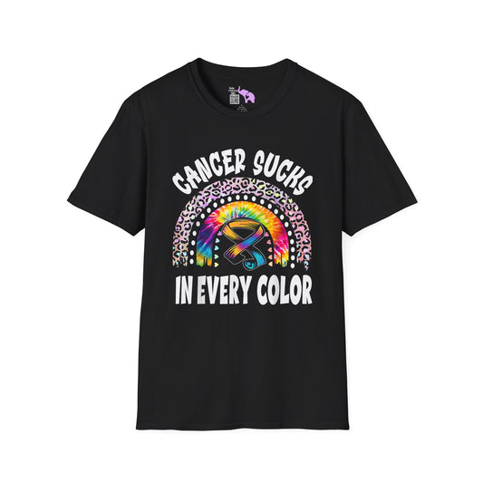 Fight Cancer in All Colors 18 Adult T-shirt