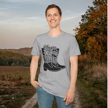 Blame It All On My Roots Adult T-shirt