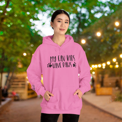 My Fav Kids Have Paws Adult Heavy Blend™ Hooded Sweatshirt