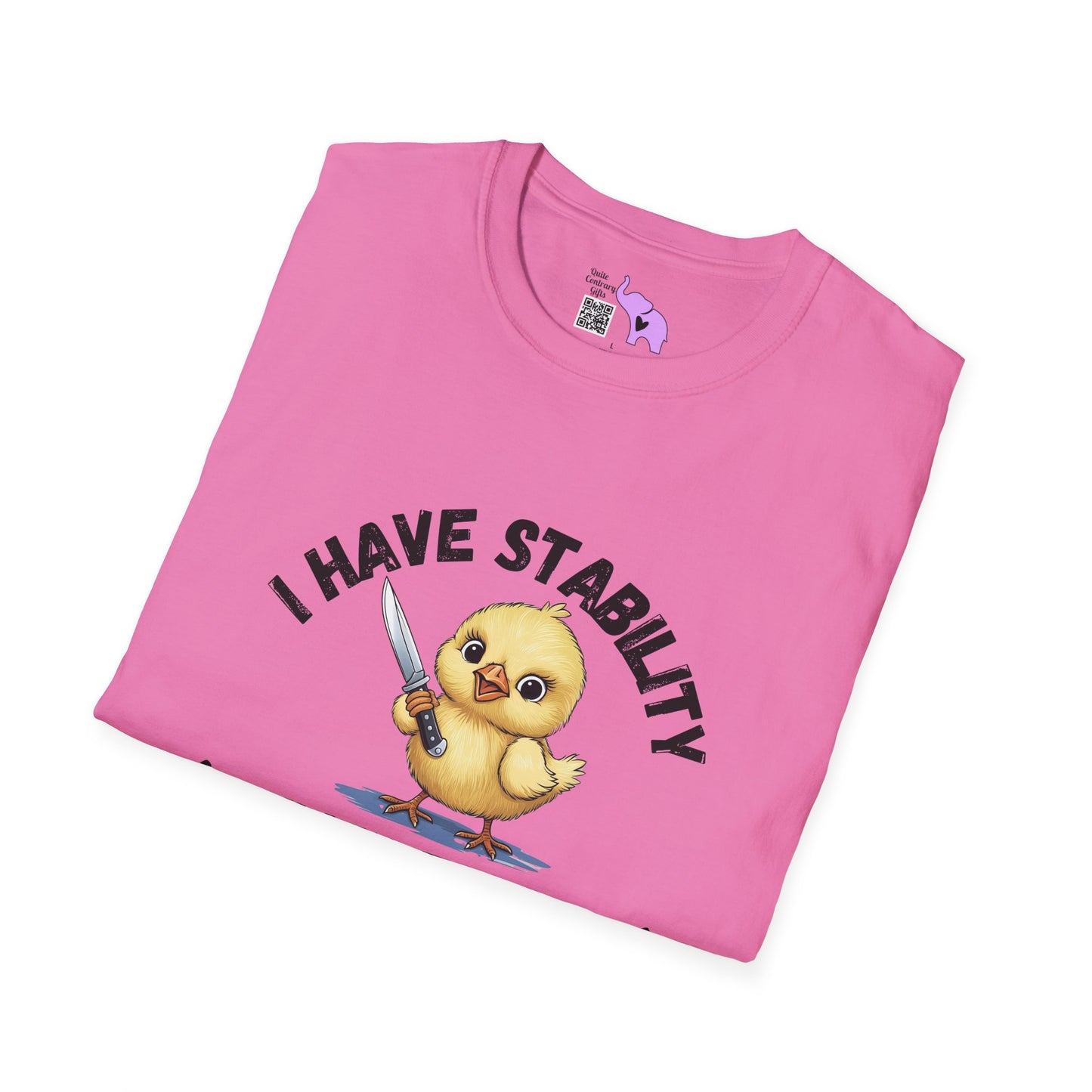 I Have Stability (Stab Ability) Adult T-shirt