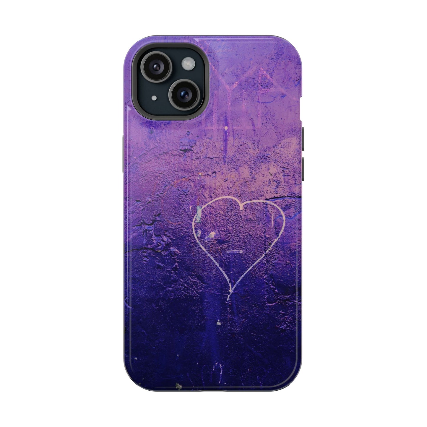 Purple Heart Wall MagSafe® Compatible Tough Case for iPhone
