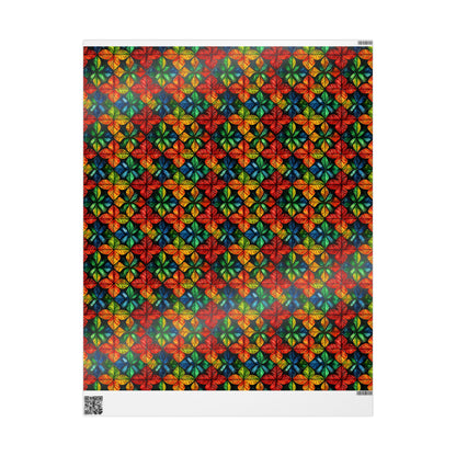 Kinara Radiance Kwanzaa Wrapping Paper