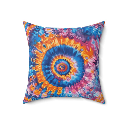 Trippy Taffy Throw Pillow
