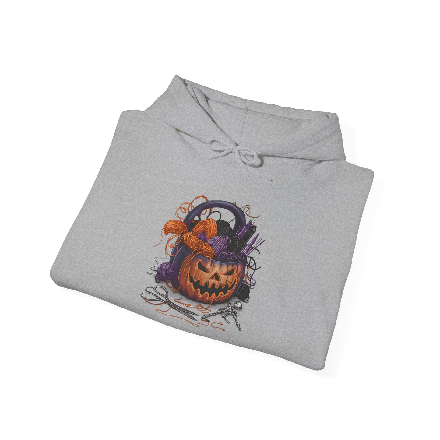 Pumpkin Yarn Basket Heavy Blend™ Hooded Sweatshirt