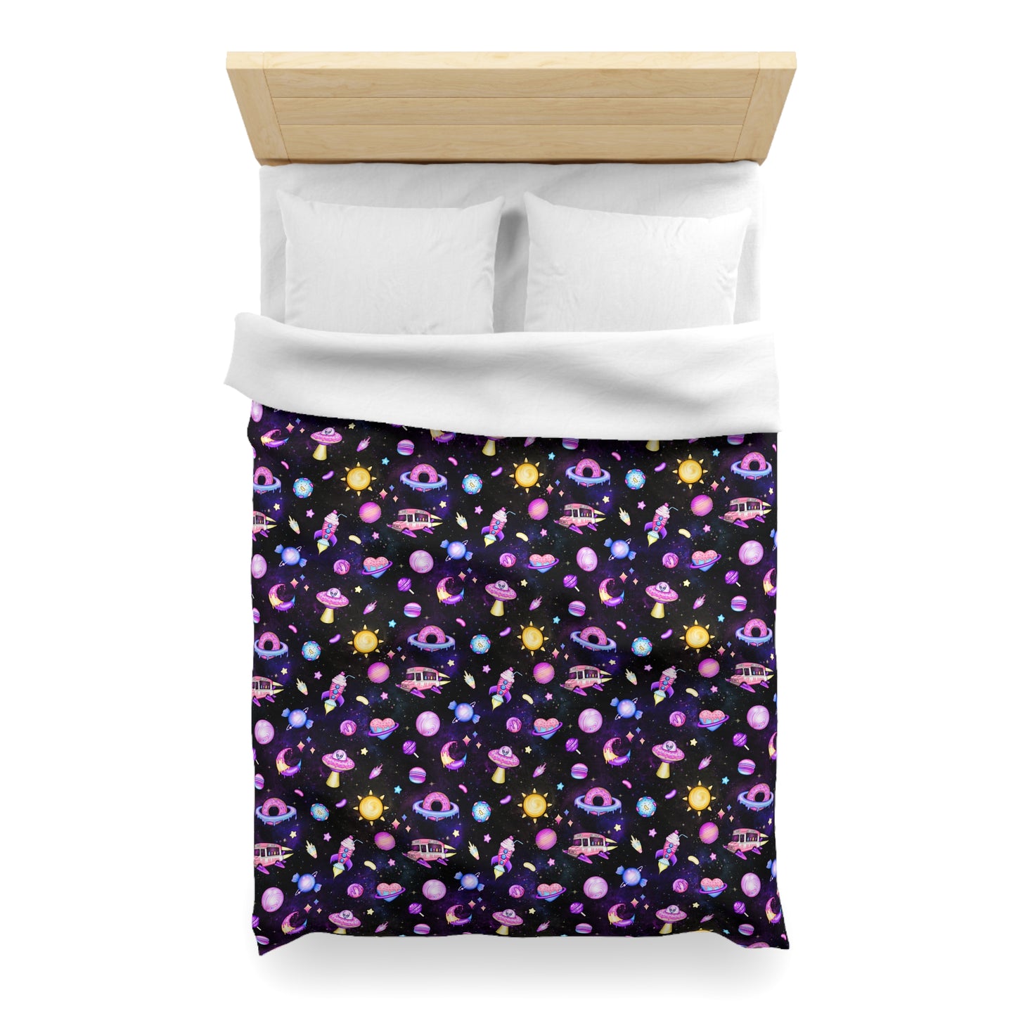 Cosmic Recess Microfiber Duvet Cover