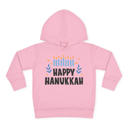 Happy Hanukkah 5 Toddler Pullover Fleece Hoodie