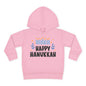 Happy Hanukkah 5 Toddler Pullover Fleece Hoodie