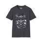 Creepy Skulls w/Top Hat Adult T-shirt
