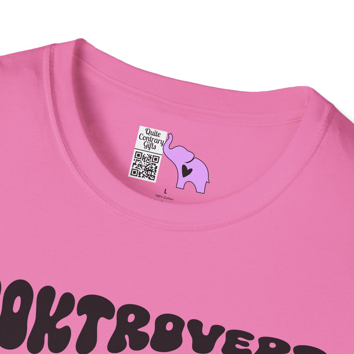 Booktrovert Adult T-shirt
