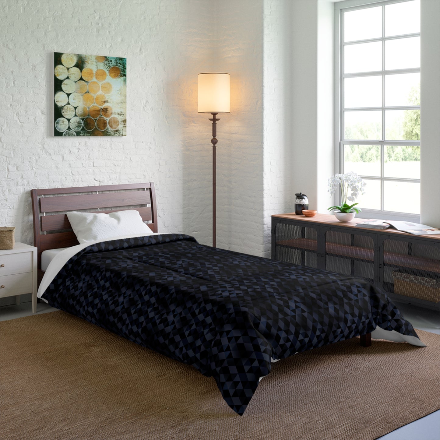 Shadow Facets Comforter