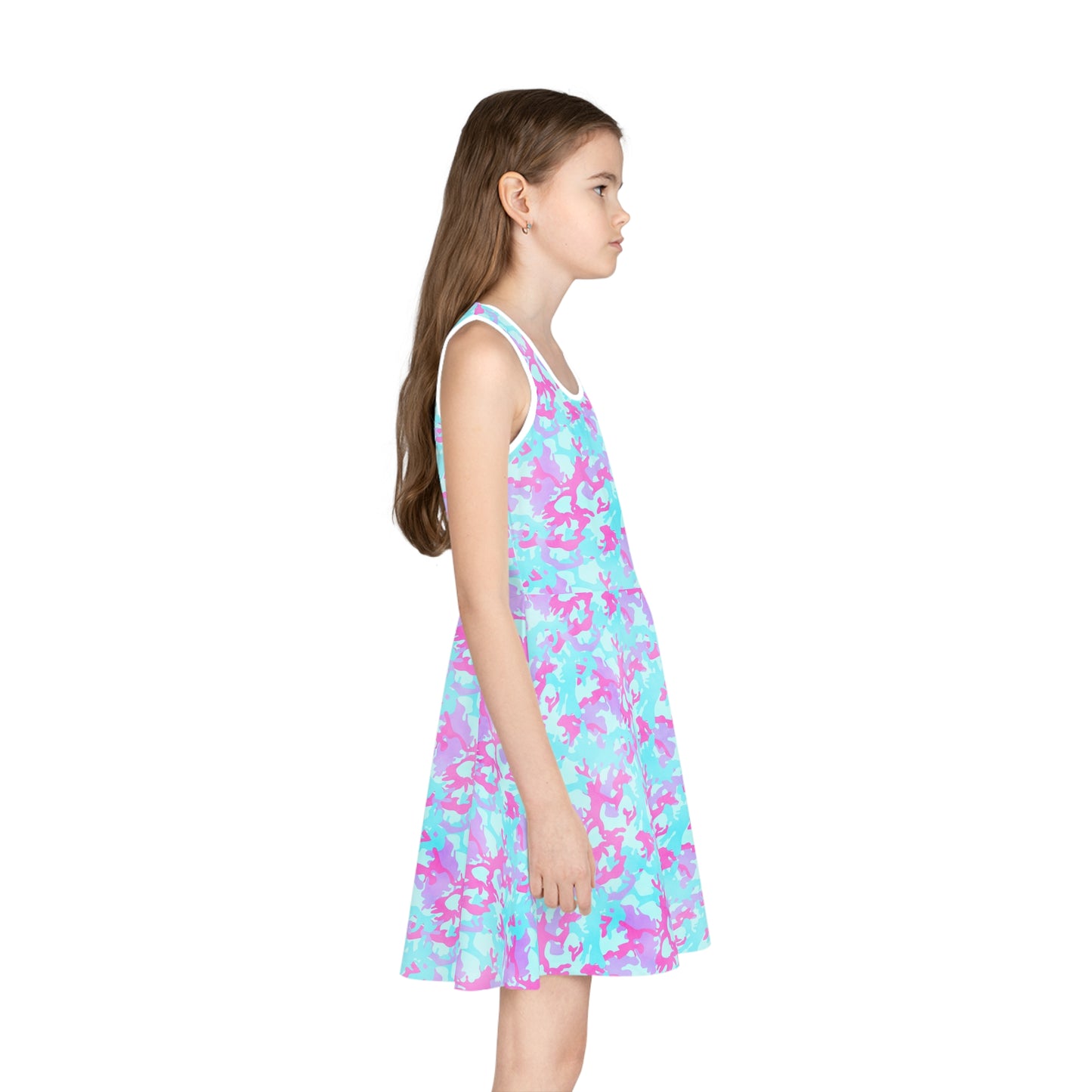 Cotton Candy Camo Girls' Sleeveless Sundress