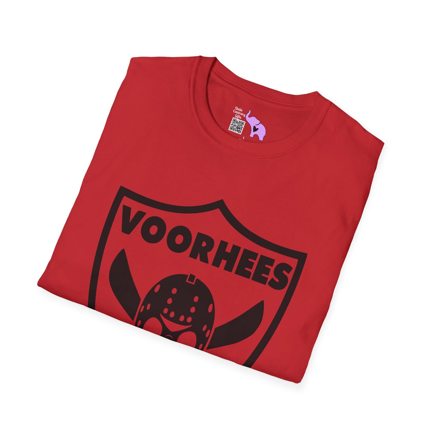 Jason Voorhees Hockey Shield Adult T-shirt