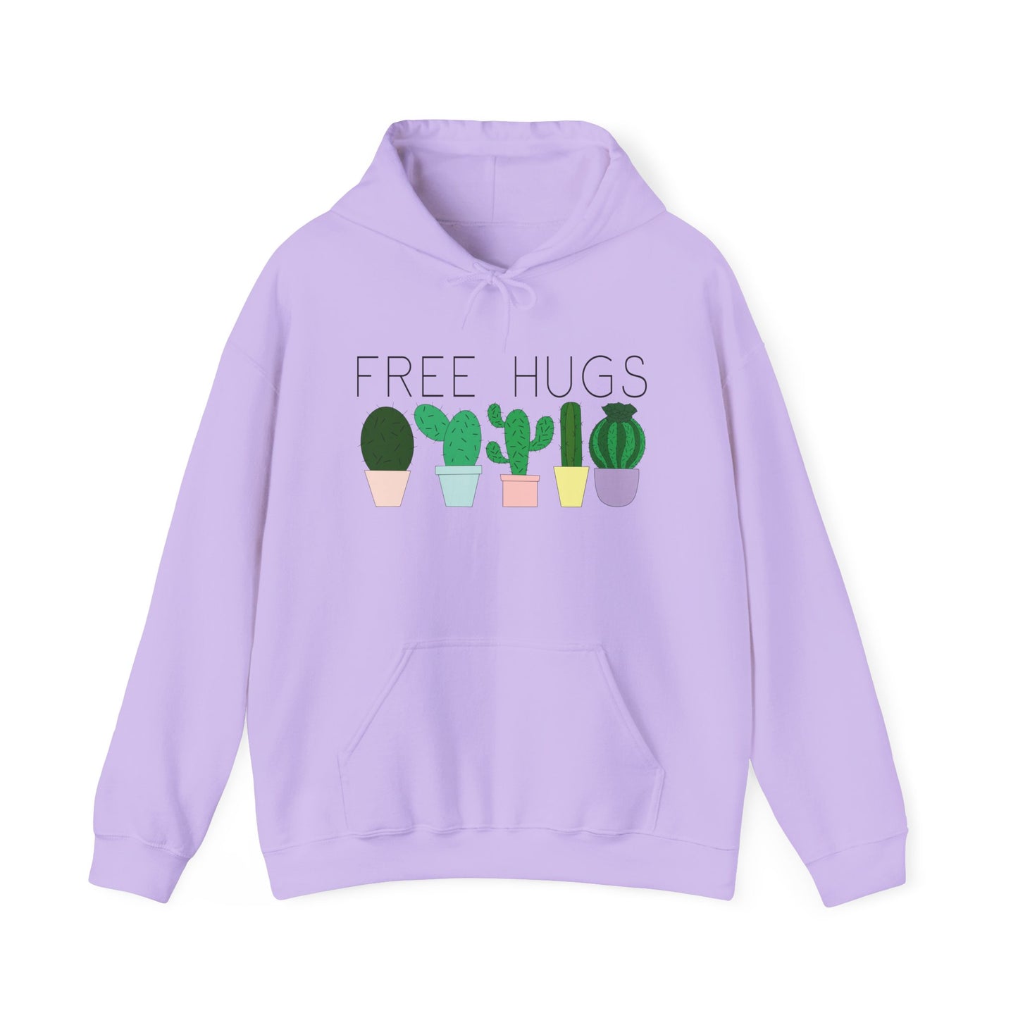 Free Hugs (Cactus) Heavy Blend™ Hooded Sweatshirt
