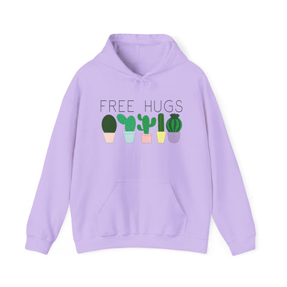 Free Hugs (Cactus) Heavy Blend™ Hooded Sweatshirt