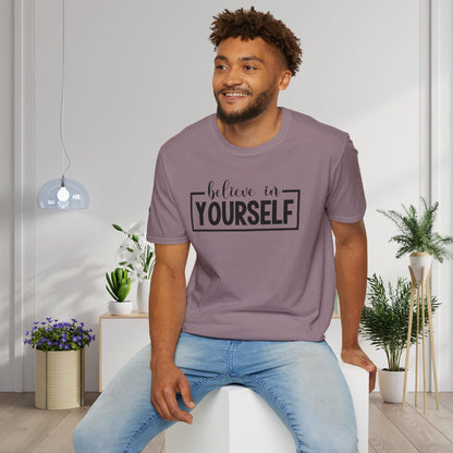Believe in Yourself Adult T-shirt