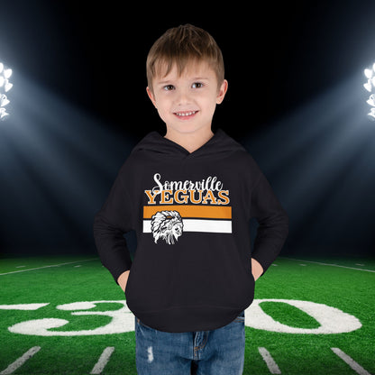 Somerville Yeguas w/Mascot & Stripes Toddler Hoodie