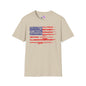 Gun Flag Adult T-shirt