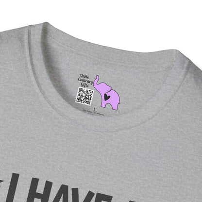 I Have A Good Heart, But This Mouth... Adult T-shirt