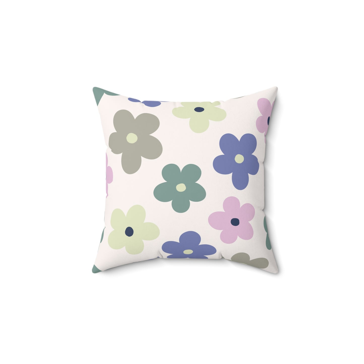Earthbound Blooms Throw Pillow
