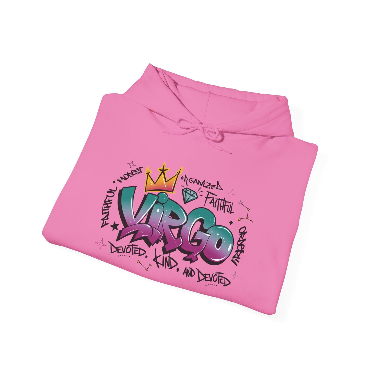 Virgo Street Art Heavy Blend™ Hooded Sweatshirt