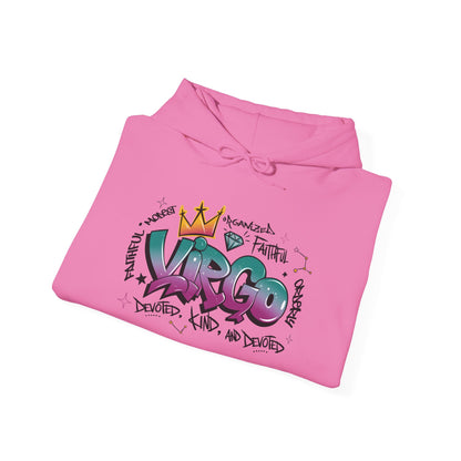 Virgo Street Art Heavy Blend™ Hooded Sweatshirt