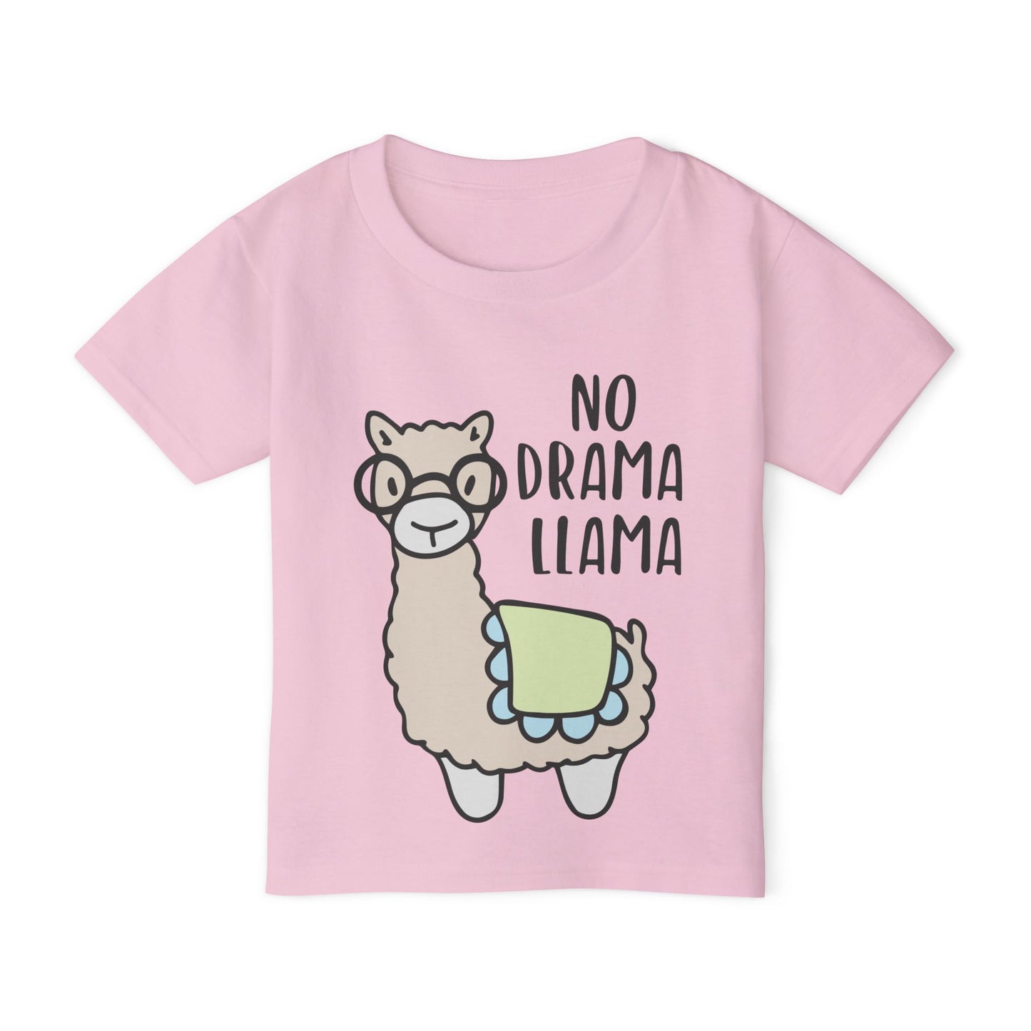 No Drama Llama Heavy Cotton™ Toddler T-shirt