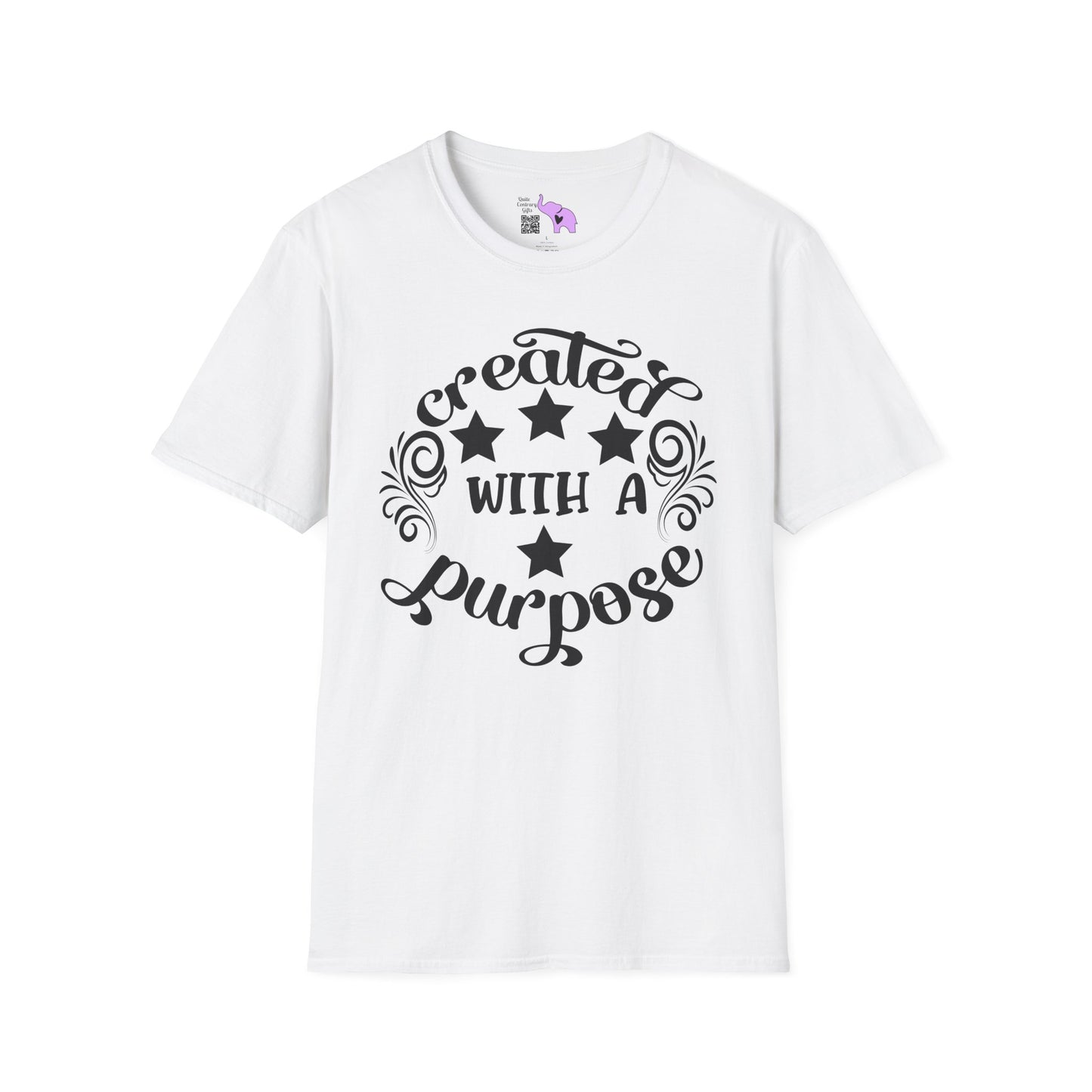 Created With A Purpose Adult T-shirt