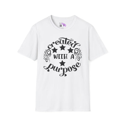 Created With A Purpose Adult T-shirt