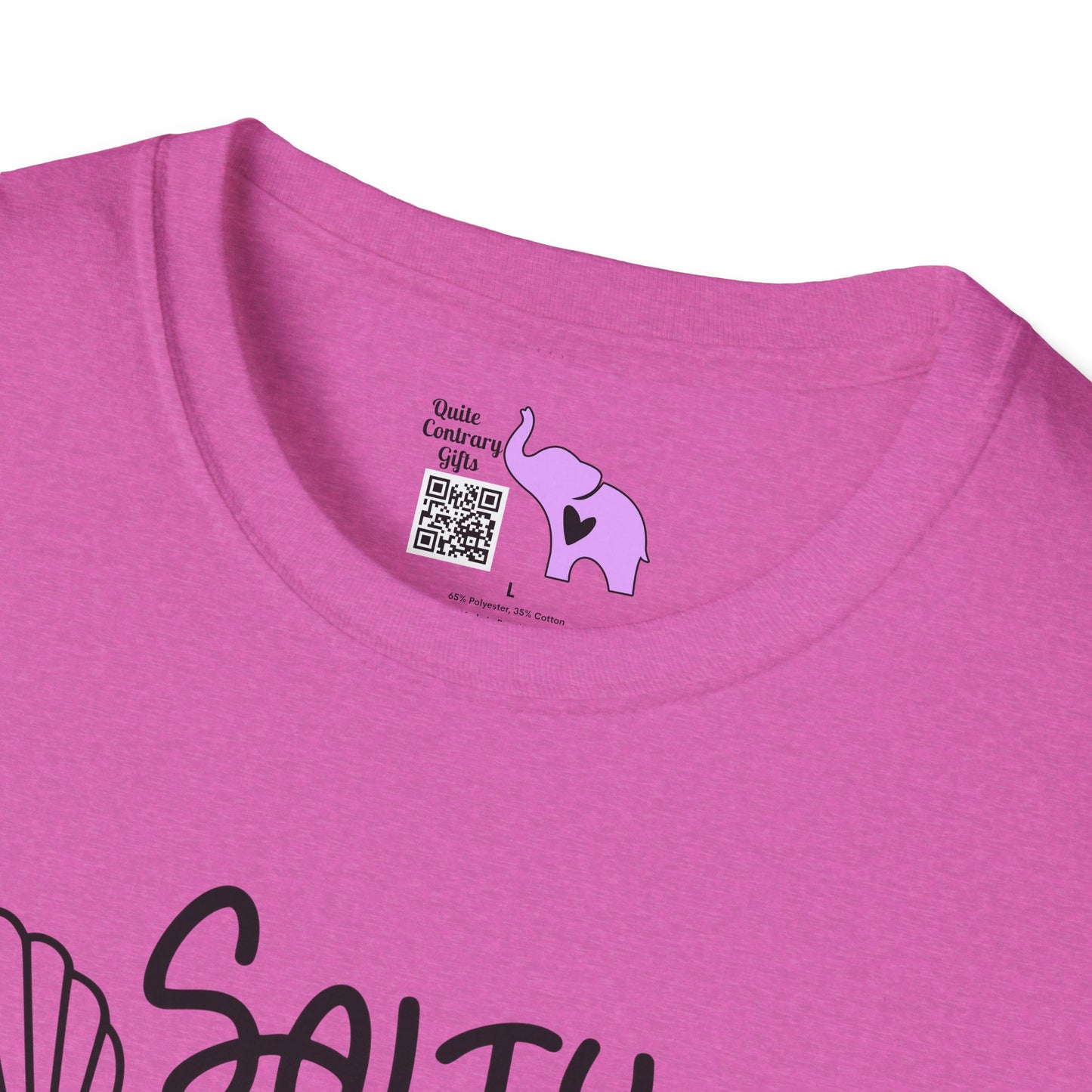 Salty As A Beach Adult T-shirt