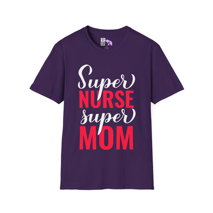 Super Nurse Super Mom Adult T-shirt