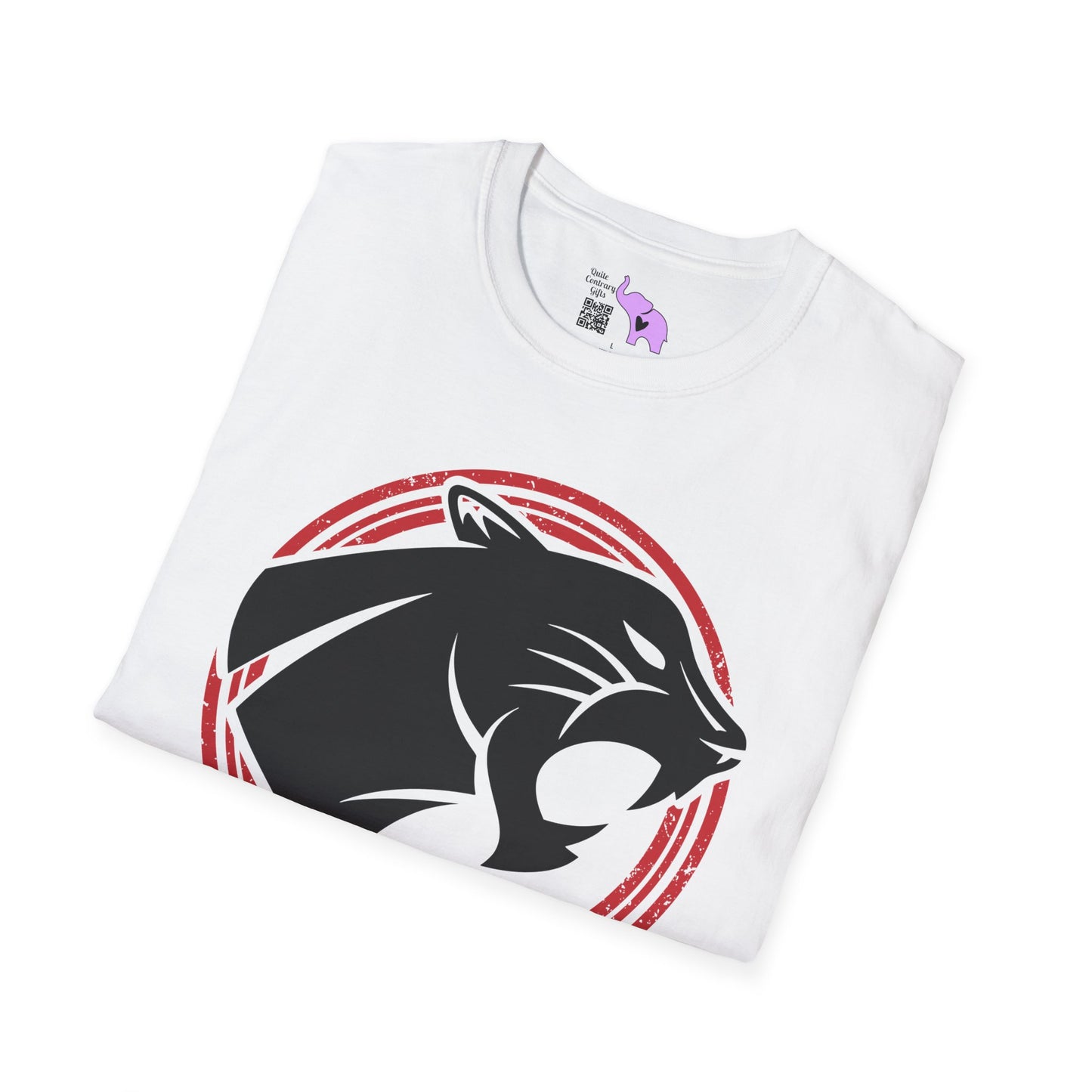 Panthers Circle Adult T-shirt