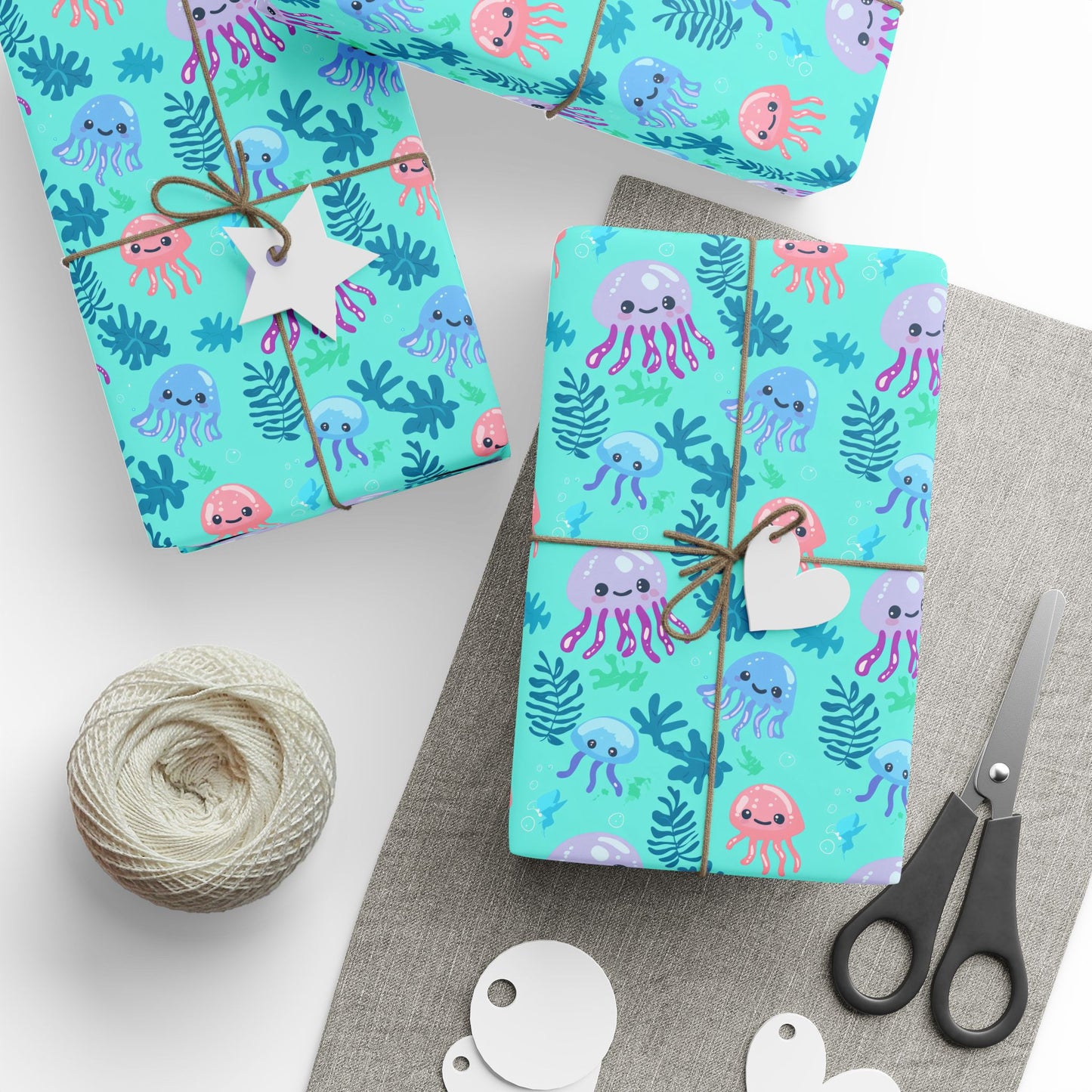 Jellyfish Daydreams Wrapping Paper