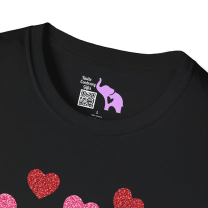 Stitch in Love Adult T-shirt