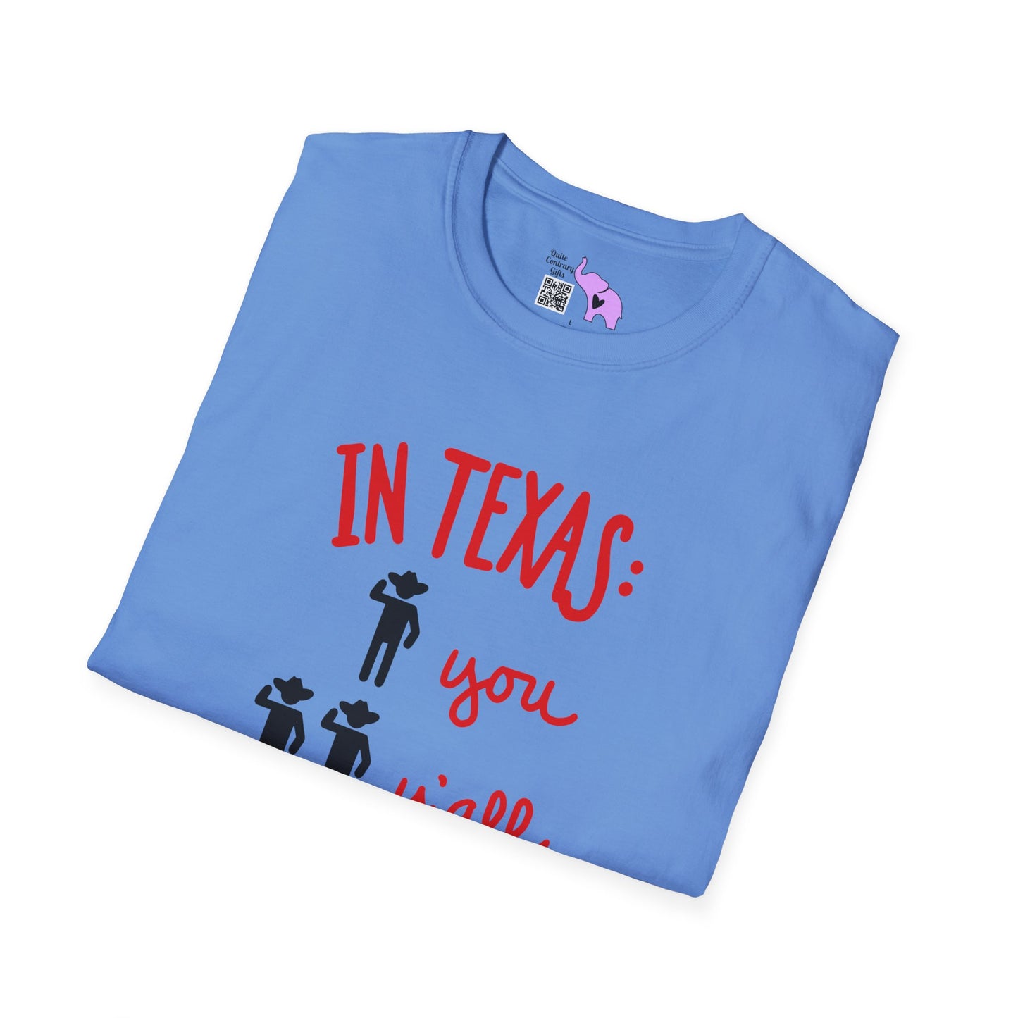 In Texas You, Y'all, All Y'all Adult T-shirt