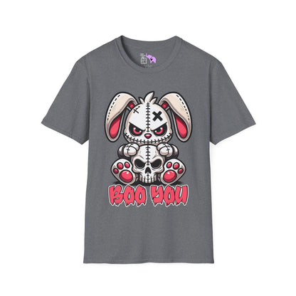 Boo You (Voodoo Bunny/Skull) Adult T-shirt