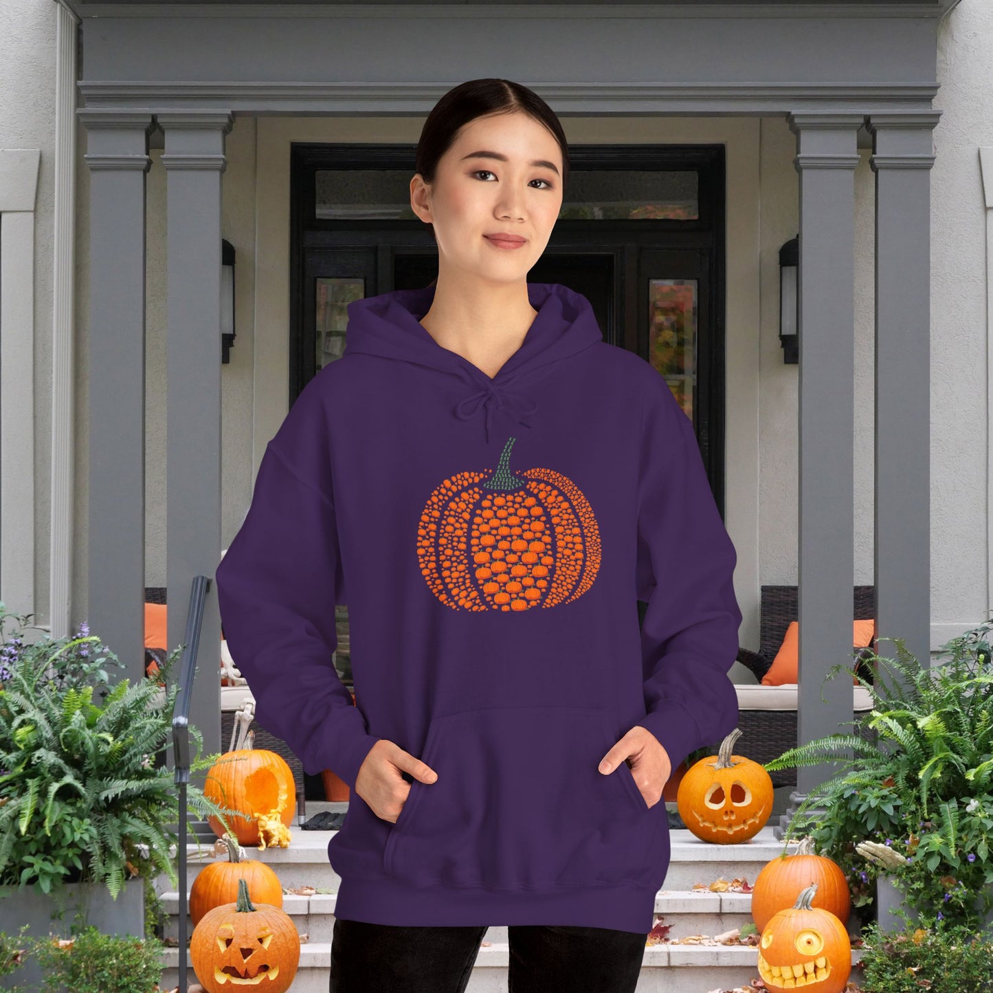Pumpkin Pumpkin Heavy Blend™ Hooded Sweatshirt